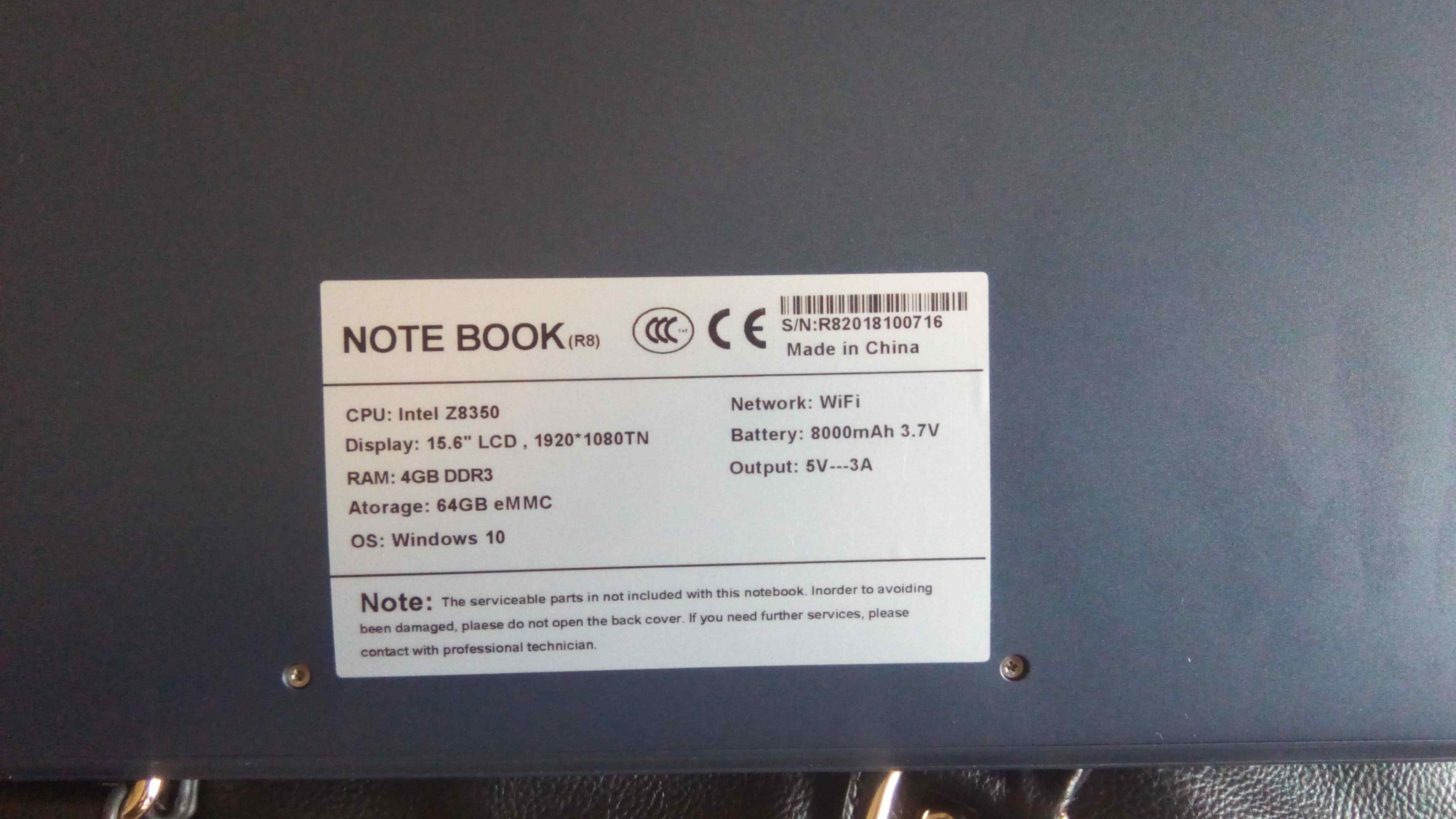 Note book T-Bao Note book T-Bao