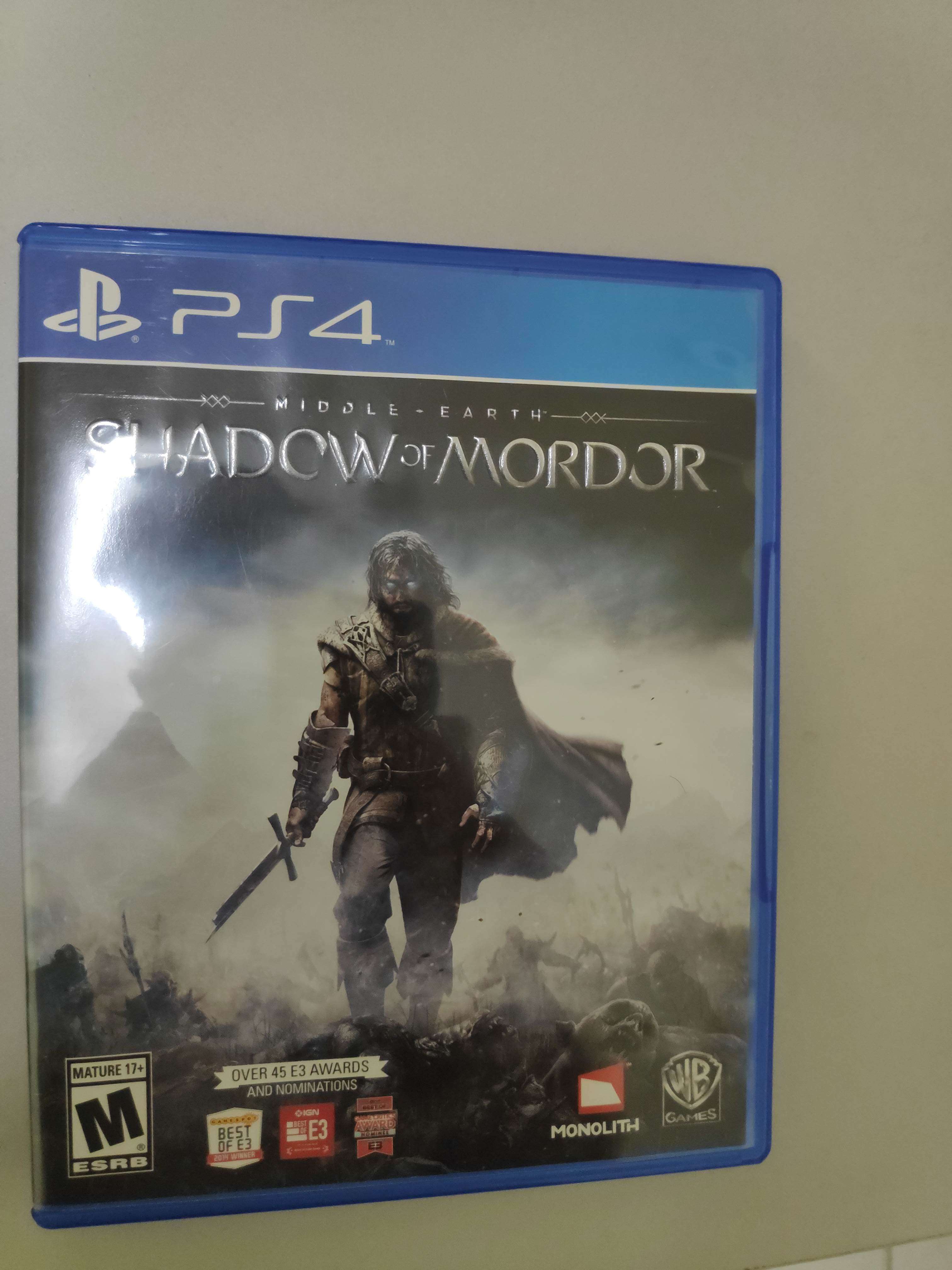 Jeu PS4 Shadow of Mordor