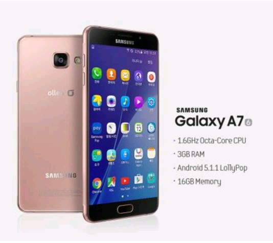 Samsung Galaxy A7 2016 duos sim américain Samsung Galaxy A7 2016 duos sim américain