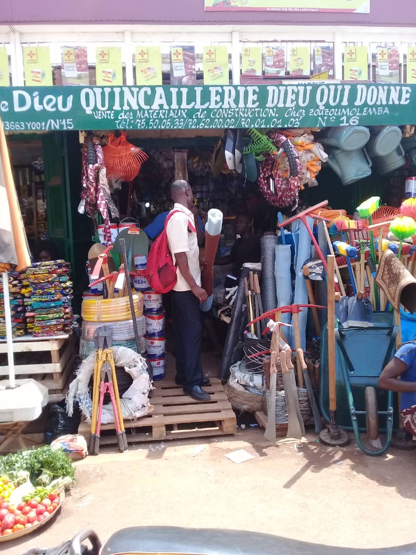 Vente de matériaux de construction