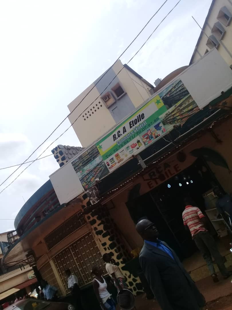 Vente de produits alimentaires