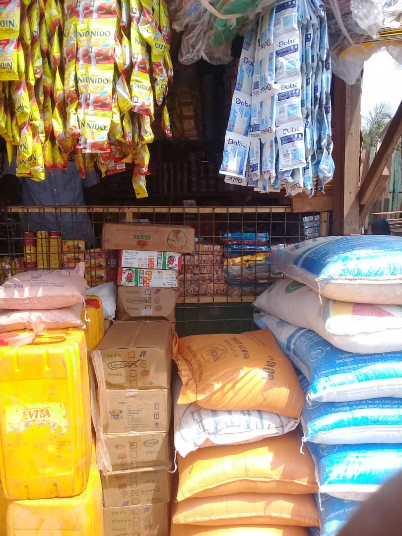 Vente de produits alimentaires