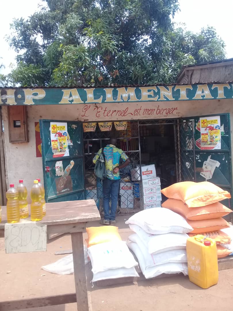 Vente de produits alimentaires