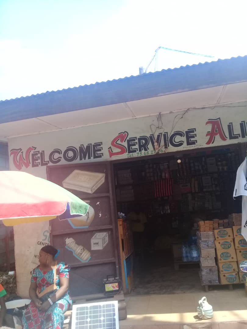 Vente des produits alimentaires