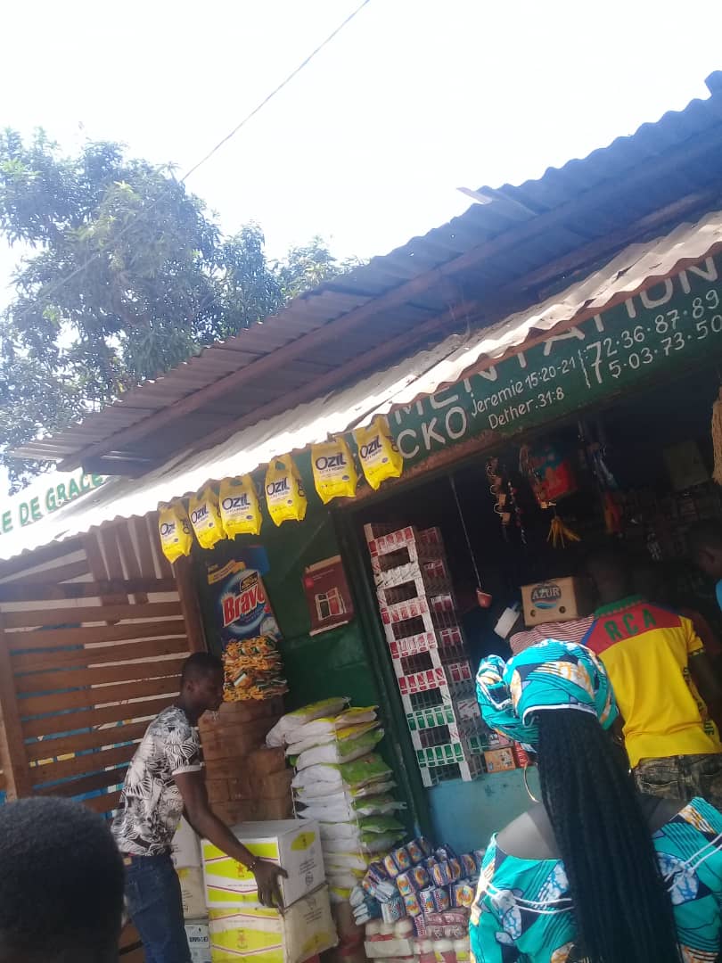 Vente de produits alimentaires