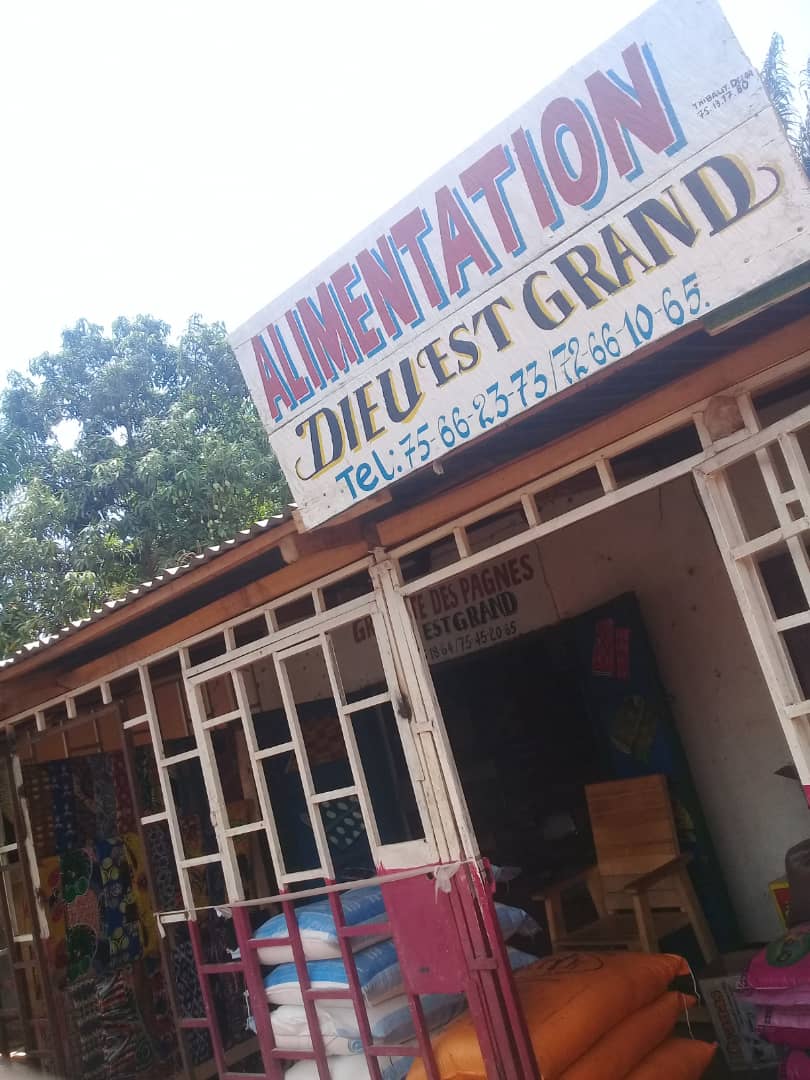 Vente de produits alimentaires