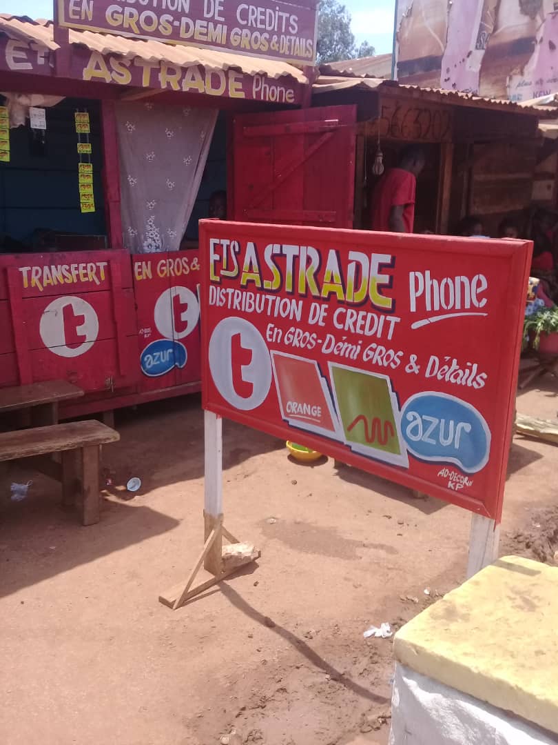 Vente des cartes prépayées et transferts de crédits téléphonique