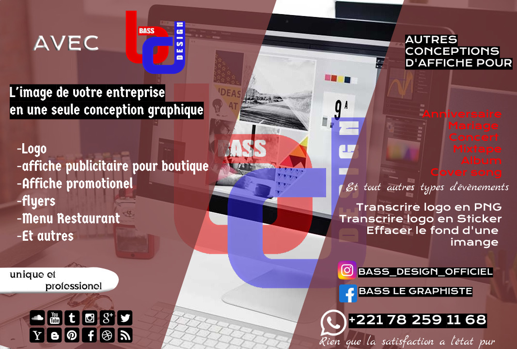 CONCEPTION LOGO AFFICHE FLYERS etc