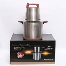 Hachoir à viande professionnel électrique de 12l