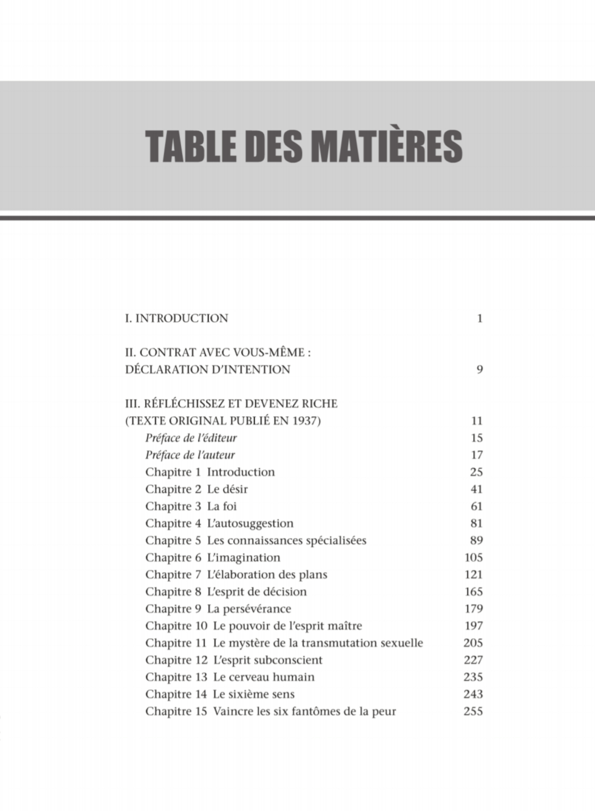 RÉFLÉCHISSEZ ET DEVENEZ RICHE, livre physique et PDF