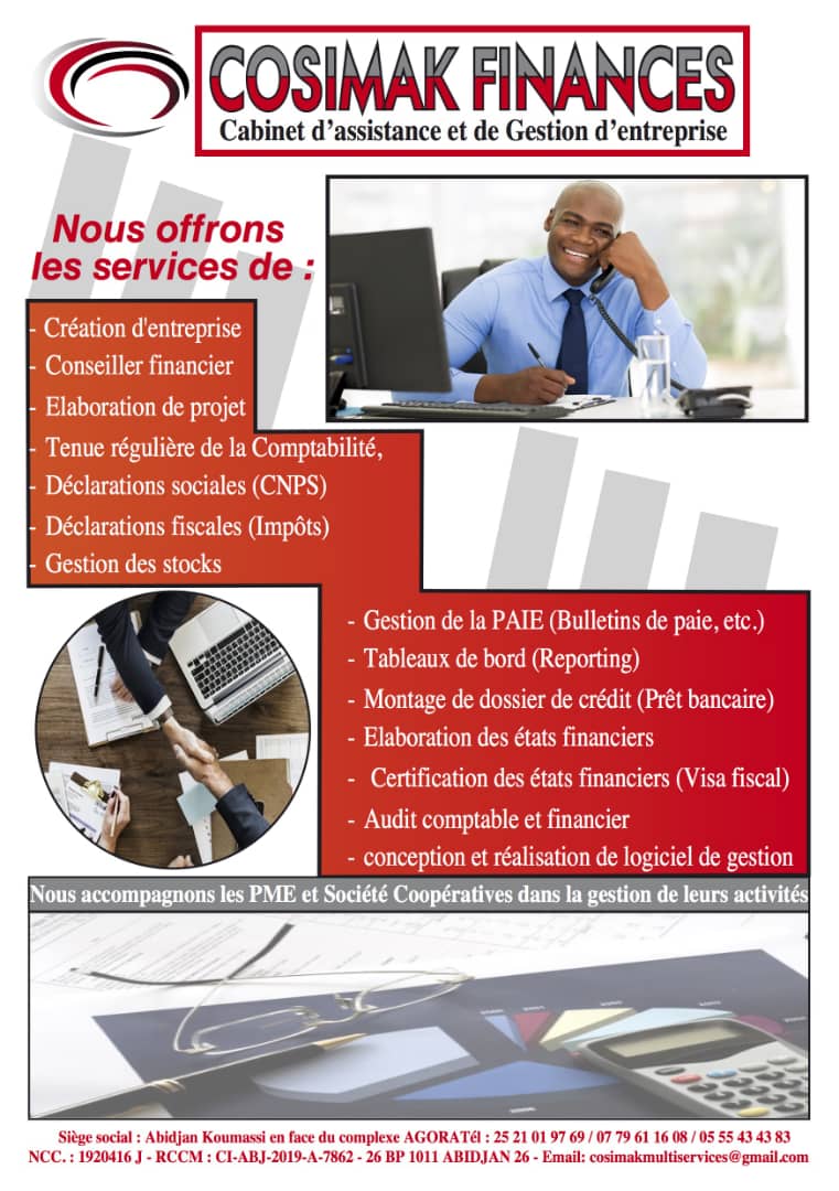 CABINET D'ASSITANCE COMPTABLE CABINET D'ASSITANCE COMPTABLE