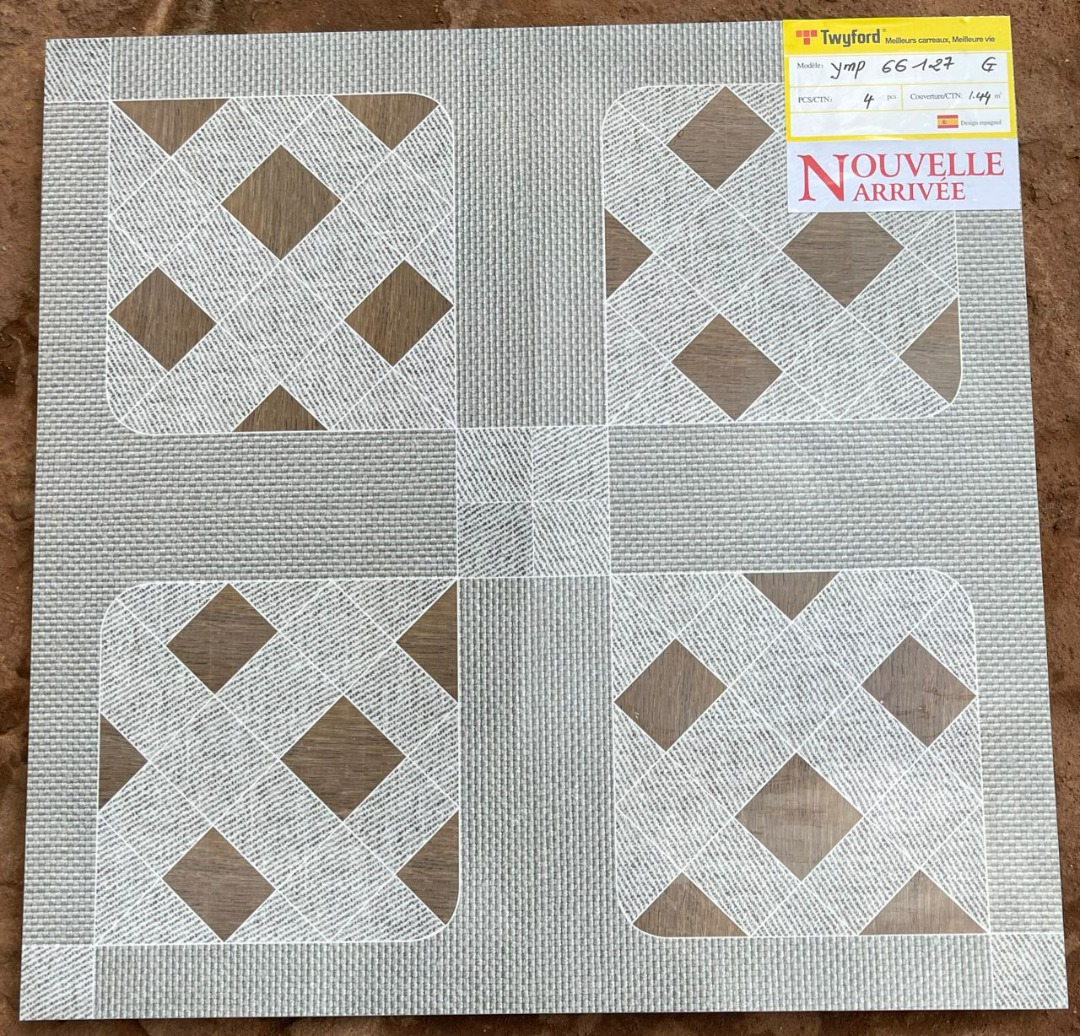 Carreaux vitrifié 60x60 disponible