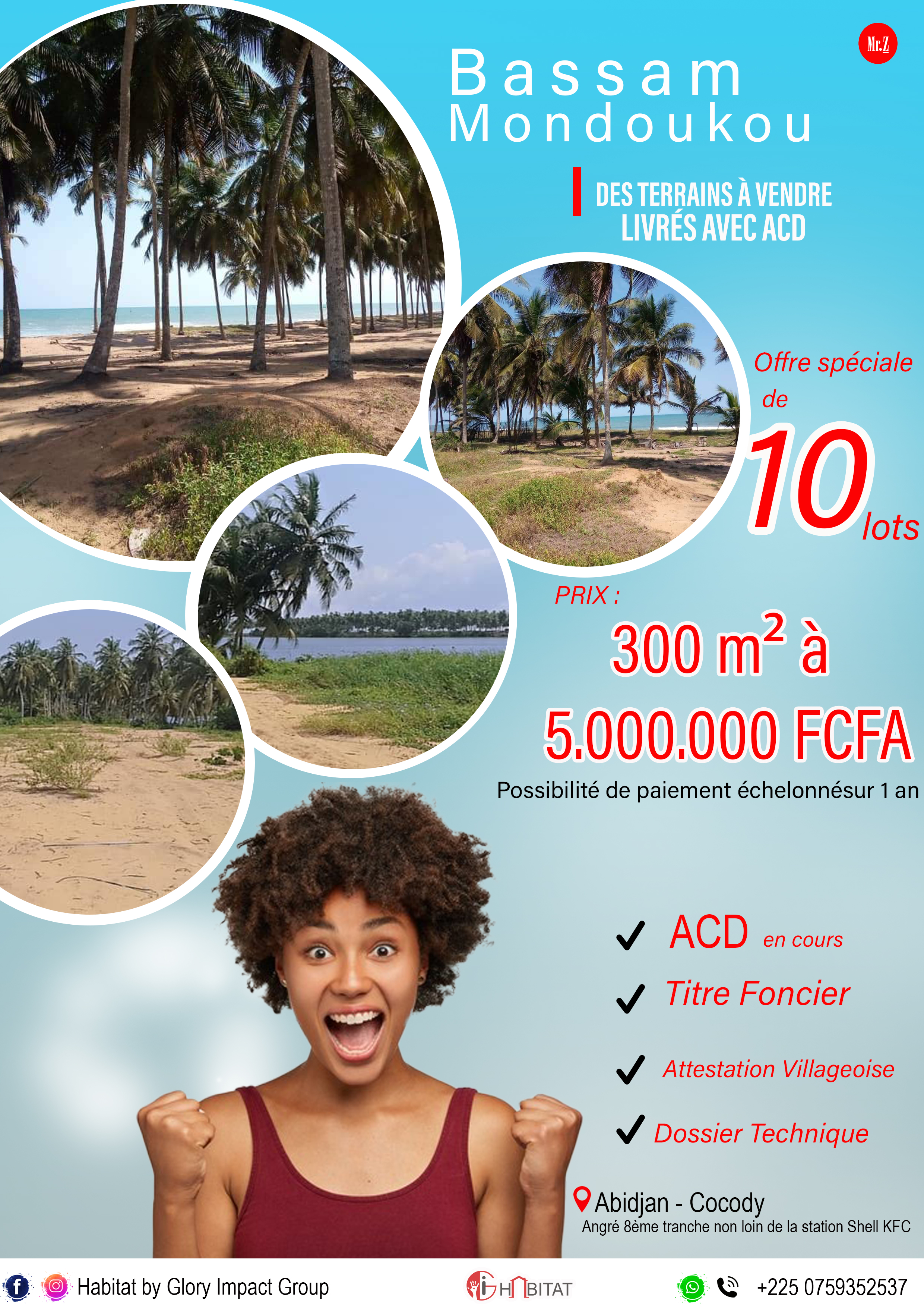 VENTE DE TERRAINS BASSAM MONDOUKOU VENTE DE TERRAINS BASSAM MONDOUKOU