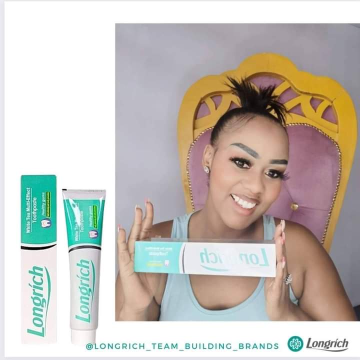 Pâte Dentifrice Longrich à Base de Thé Blanc 200ml LO00119