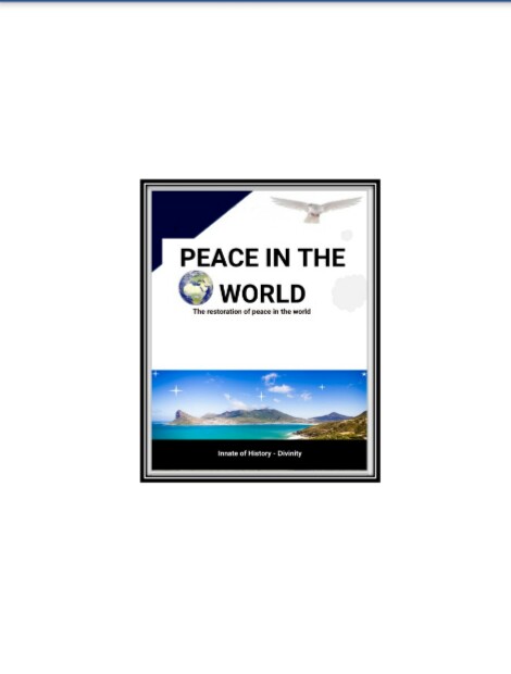 La paix dans le monde (livre pdf)