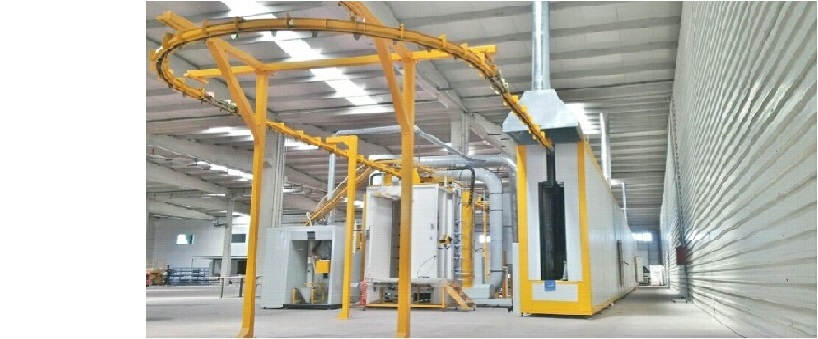 FOUR AUTOMATIQUE ELECTROSTATIQUE DE PEINTURE (TYPE GAMMA )