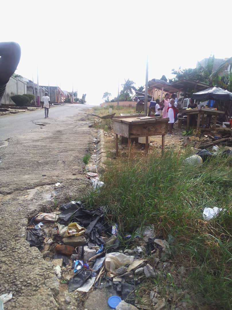 Terrain clôture 2000m2 ACD en bordure en vente Angré 7ème tranche cascade