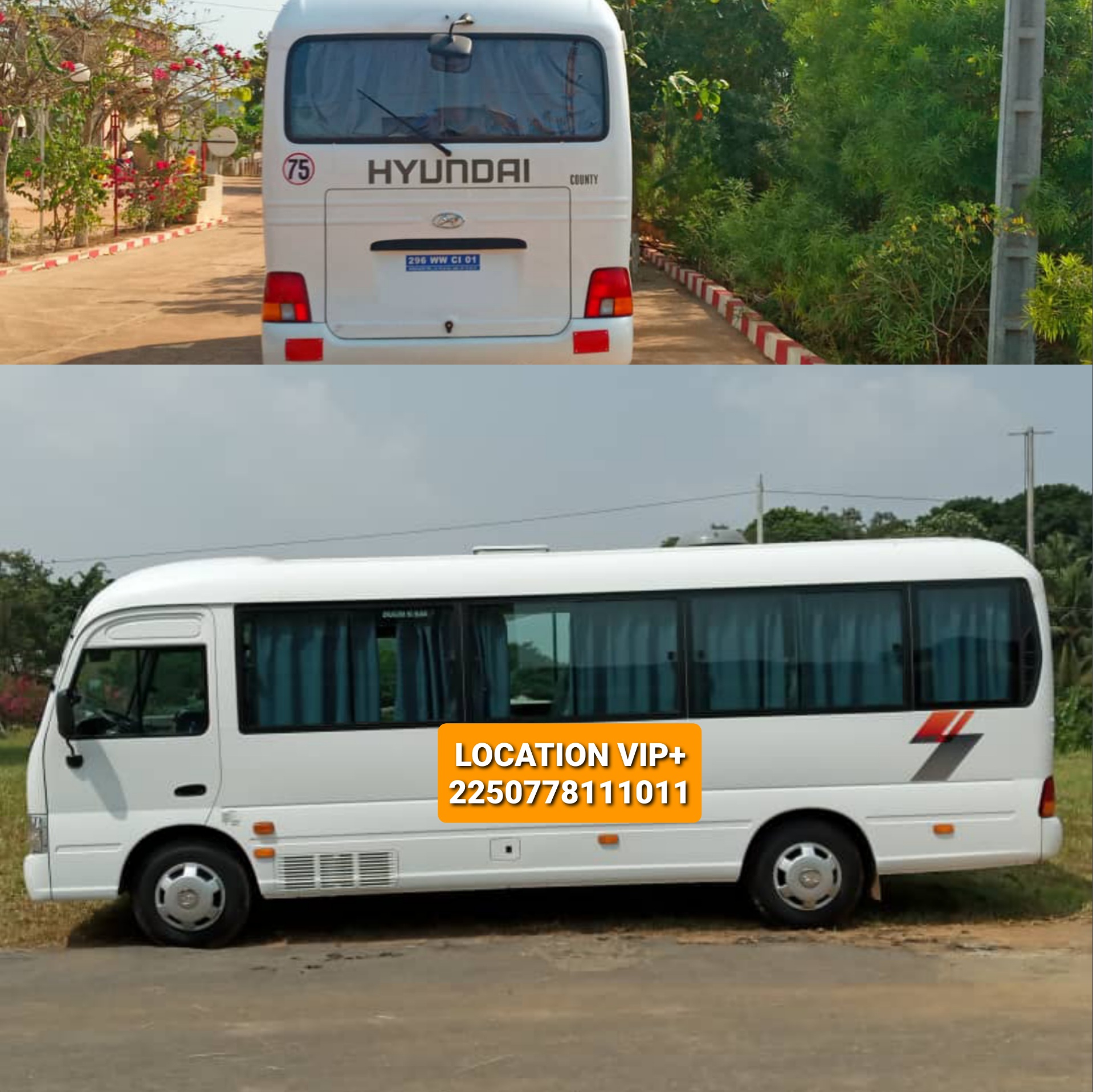 location de Mini bus