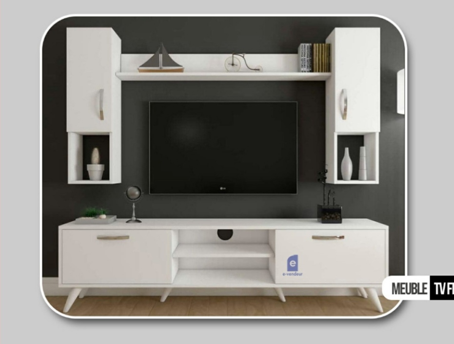 Meuble TV 2 niveaux Meuble TV 2 niveaux