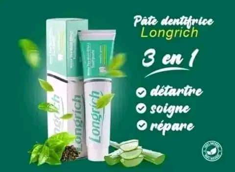 pâte dentrice longrich