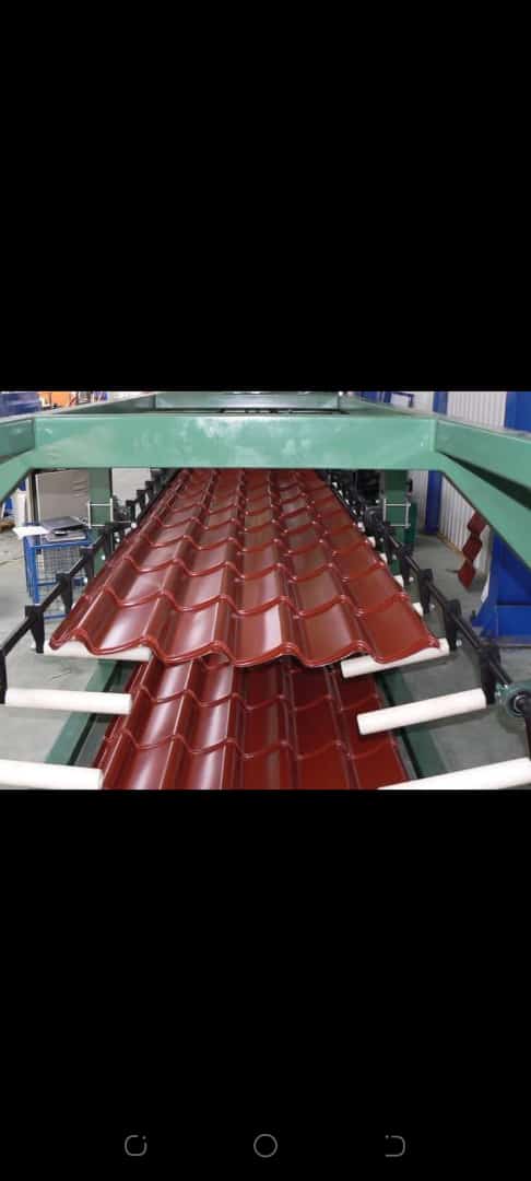 Usine de production de tôle et accessoires