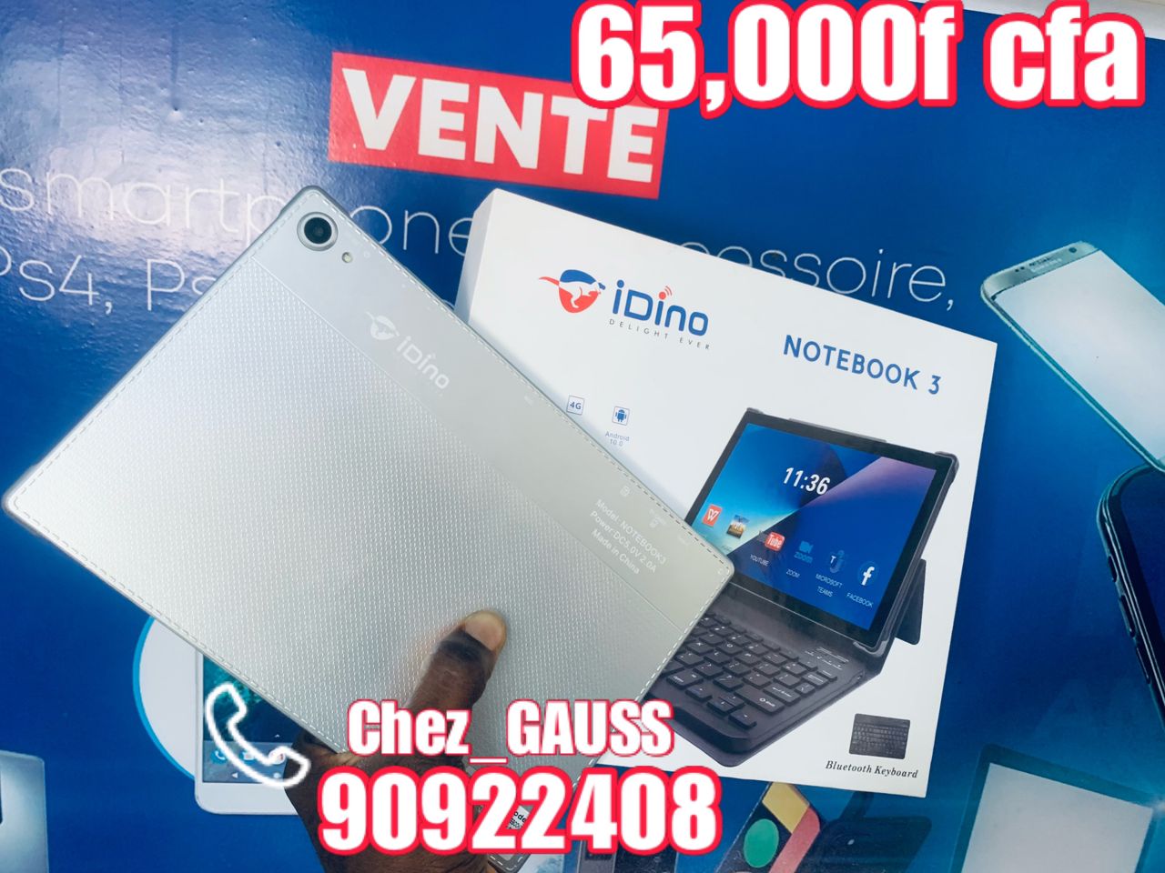 Tablette professionnelle notebook 3