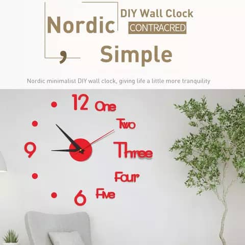 Horloge murale 3D : 10.000f Horloge murale 3D : 10.000f
