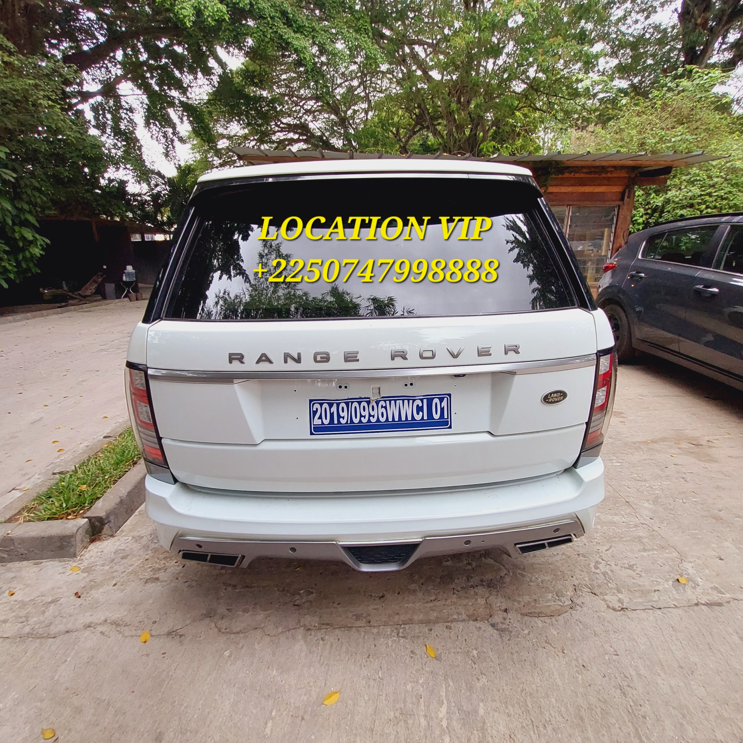 Location voiture- Range Rover- Voque sport