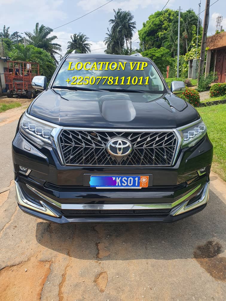 Location voiture- Toyota Land- cruiser Prado