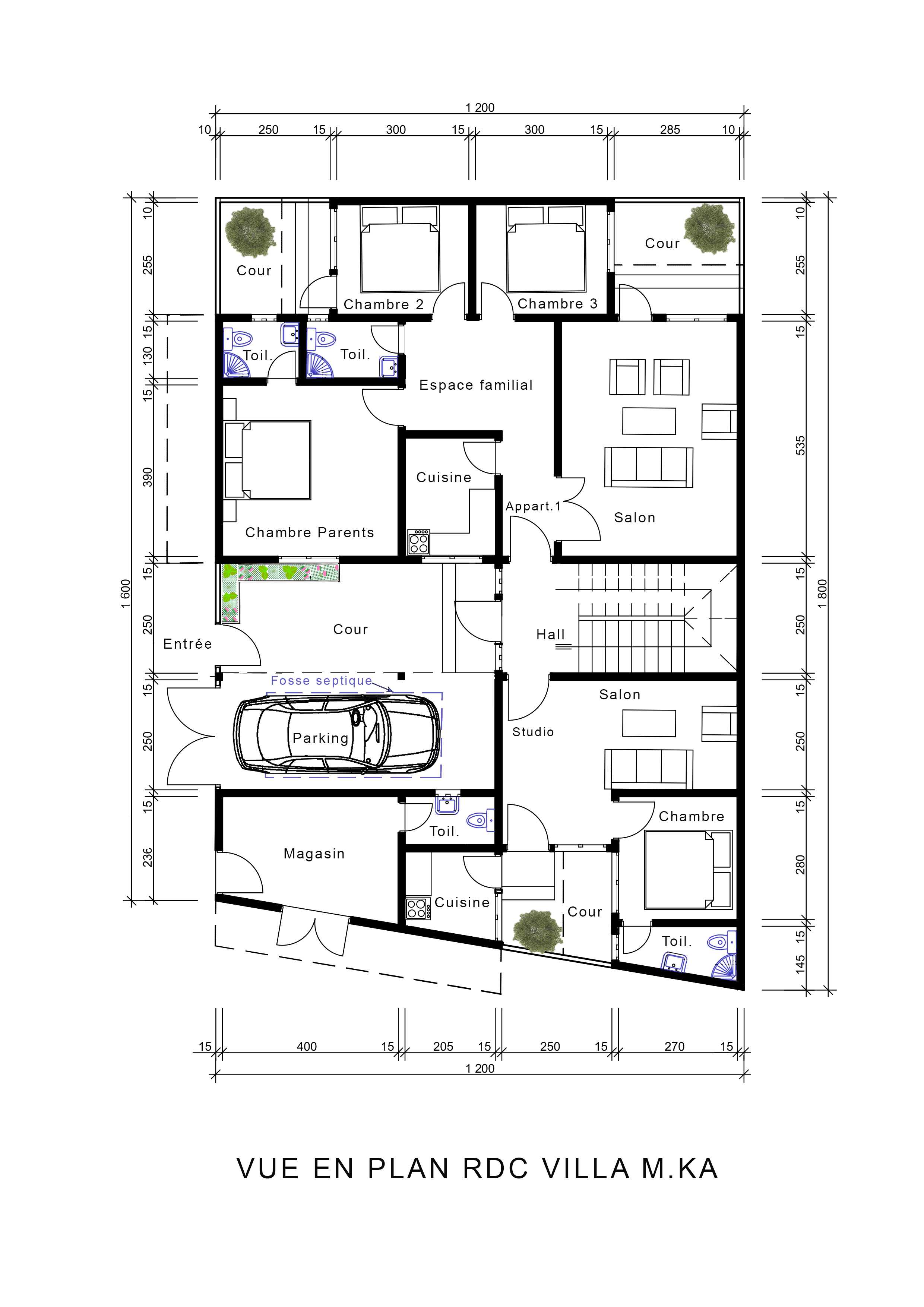 Plans villas modernes Plans villas modernes