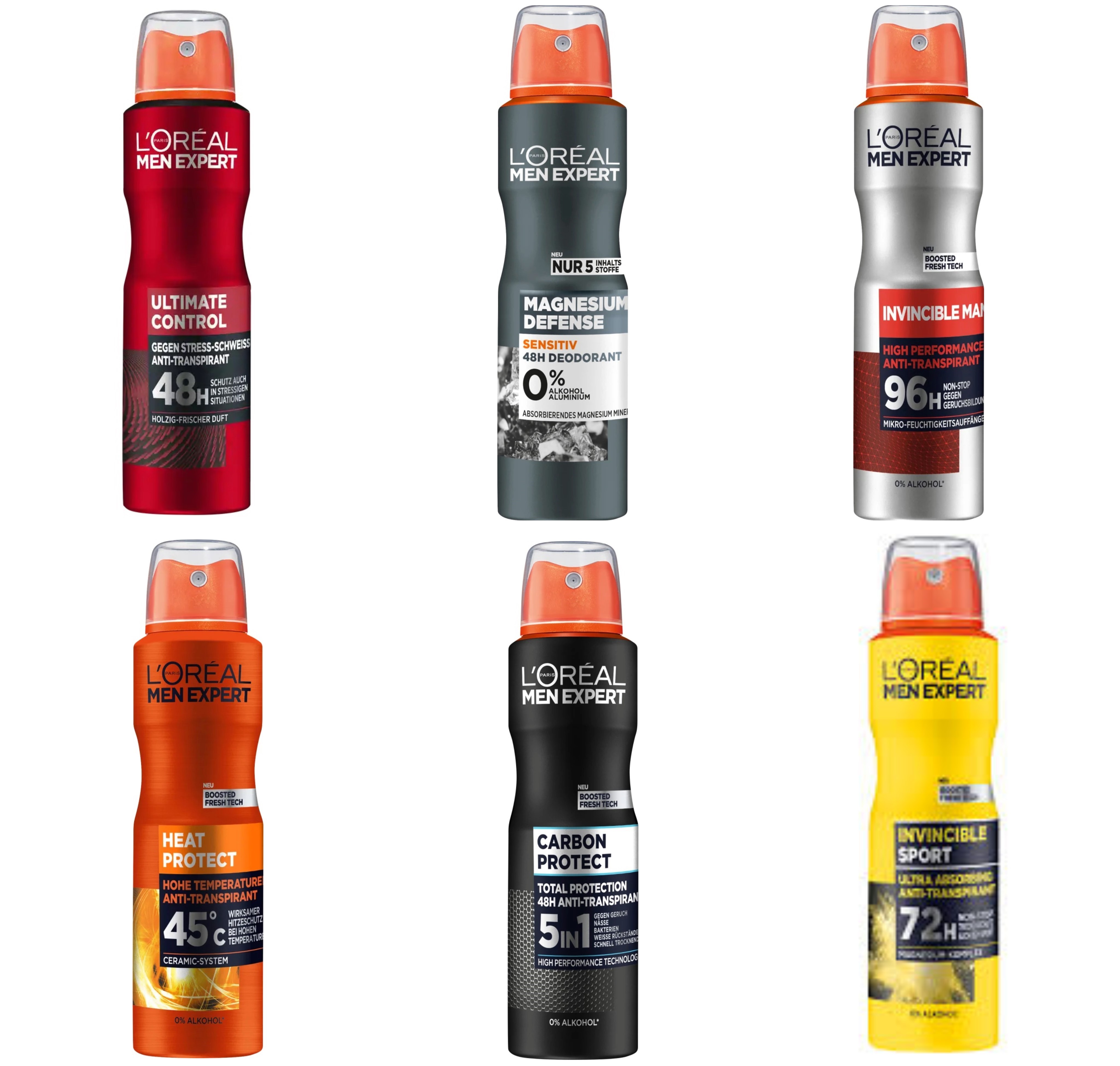 Déodorants Oréal Paris Expert & Biocura Déodorants Oréal Paris Expert & Biocura