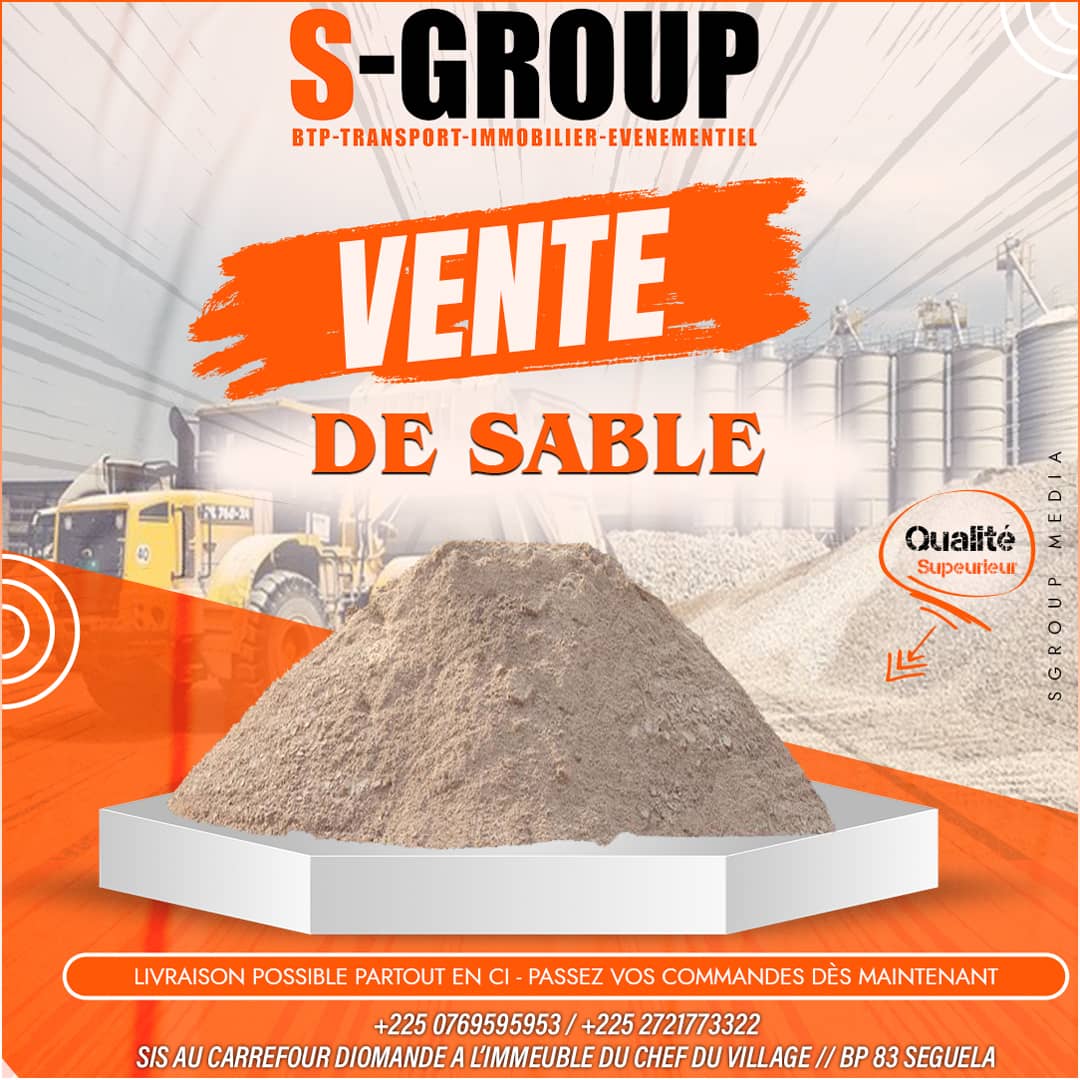 BTP: Gravier/ Sable