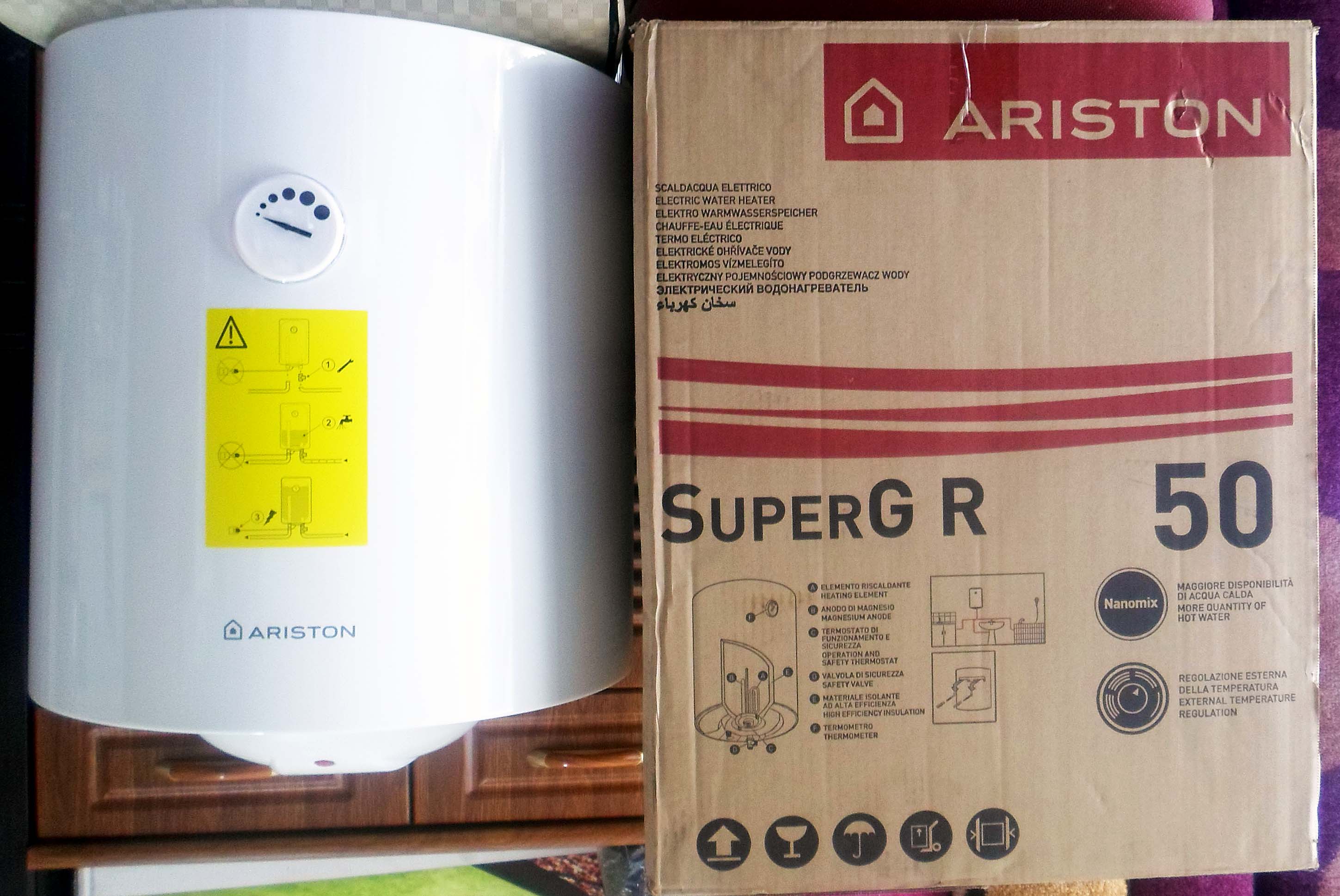 CHAUFFE EAU ARISTON TOP QUALITE L'ITALIENNE