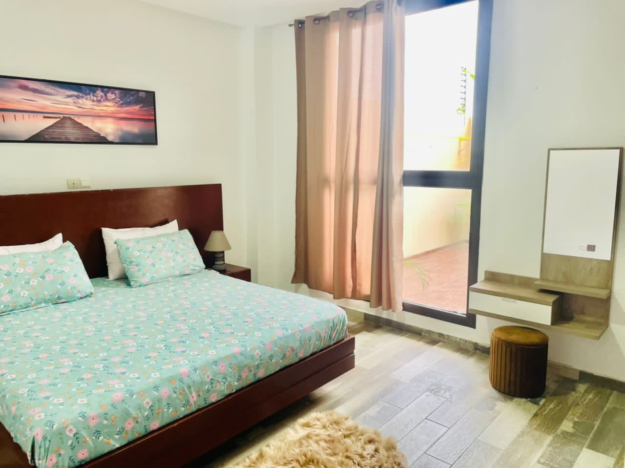 super appartement meublé 3 pièces avec piscine disponible à la riviera bonoumin