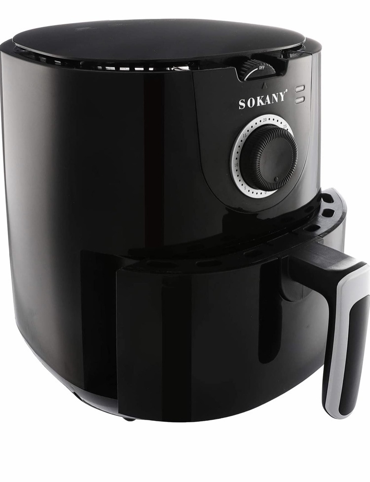 Sokany Friteuse à Air Chaud -Sans Huile - 5Litres