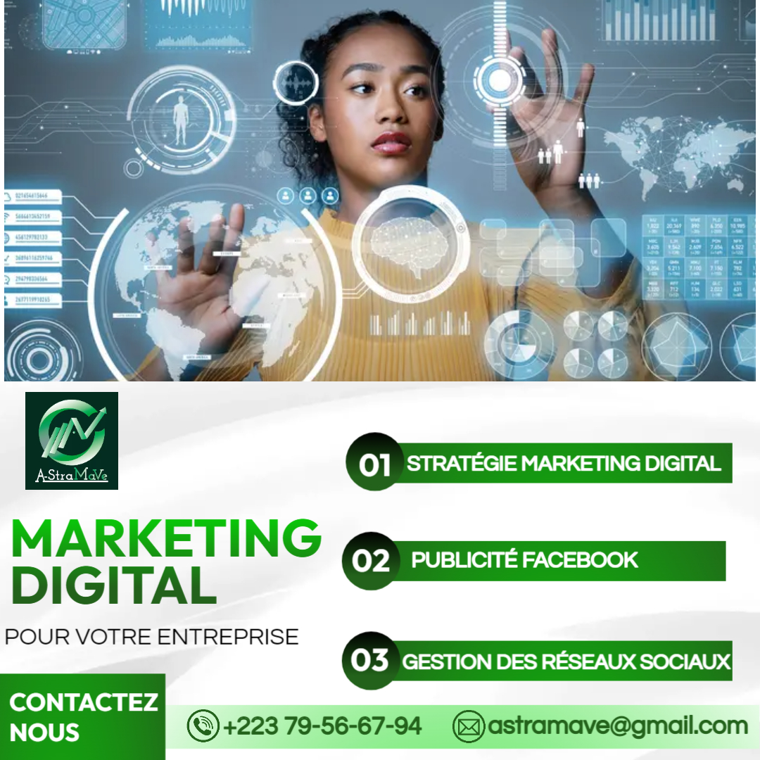 Agence de Stratégie Marketing Digitale et Vente / Astramave