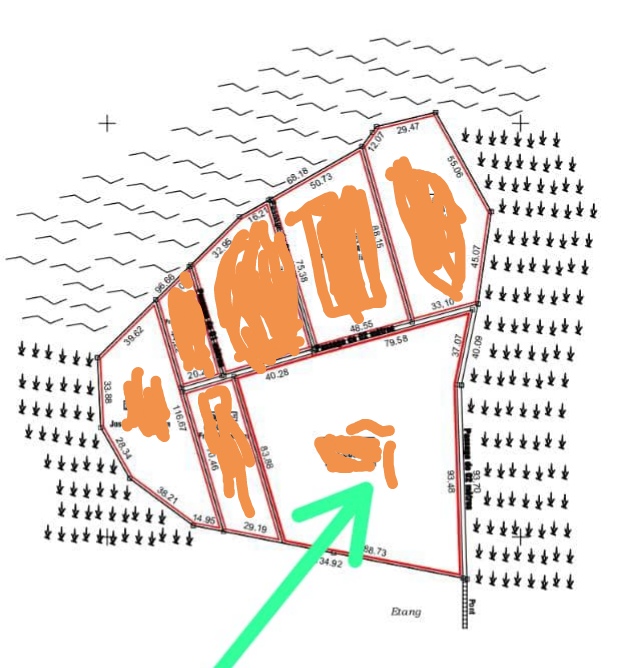 4 Parcelles sur île à Aïdo-Ouidah dans Djègbadji non loin de Casa Del Papa à vendre