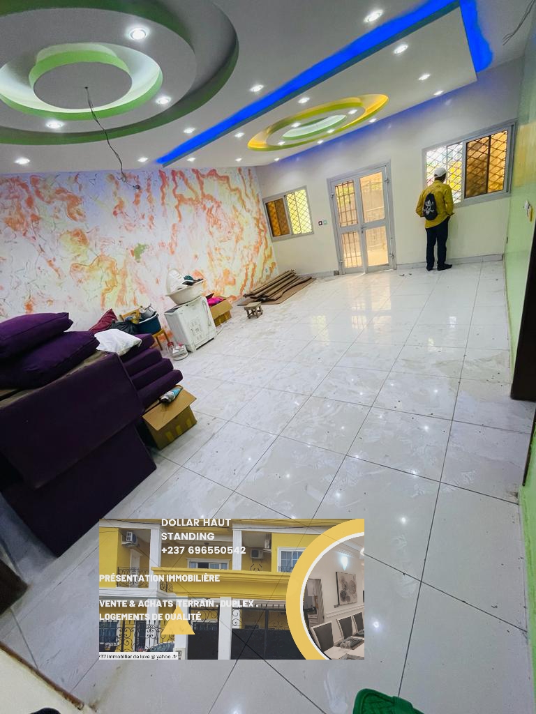 appartement standing ,4chabres rez chaussé kotto