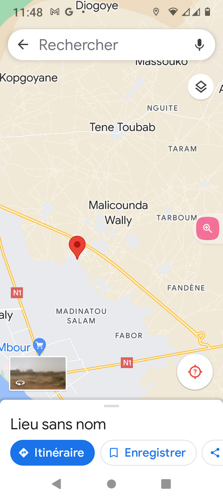 terrain de 300 metres carres a malicounda