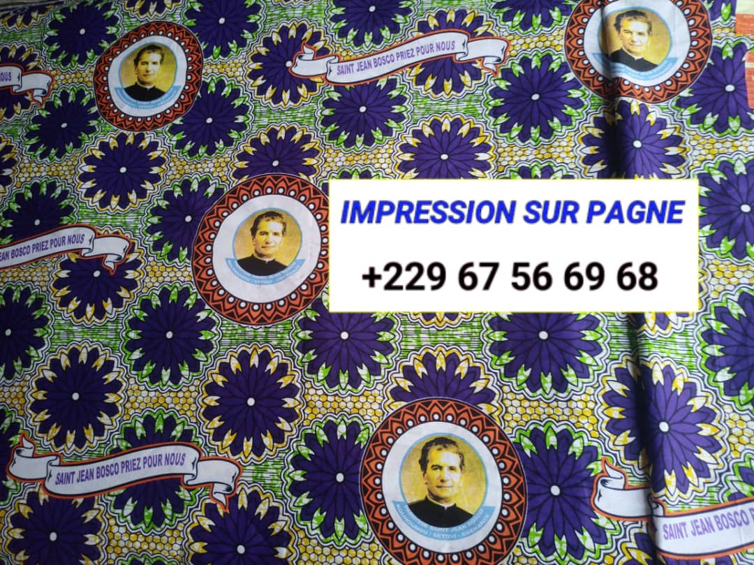 Impression sur pagnes/ pagnes personnalisés