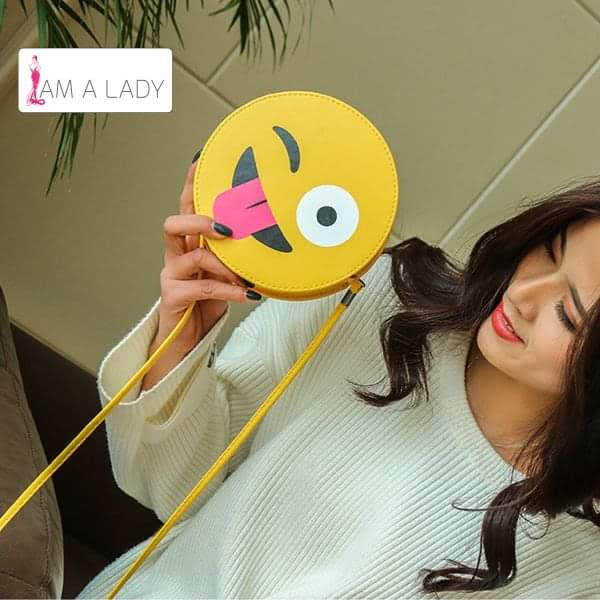 Sac bandoulière émoticône