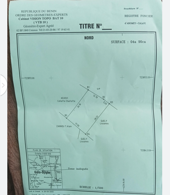 parcelle à 200m de cievra glo