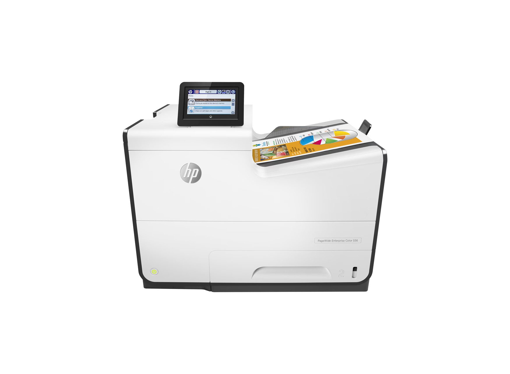 HP PageWide Enterprise 556dn (G1W46A) Imprimante laser couleur Wi-Fi Ethernet