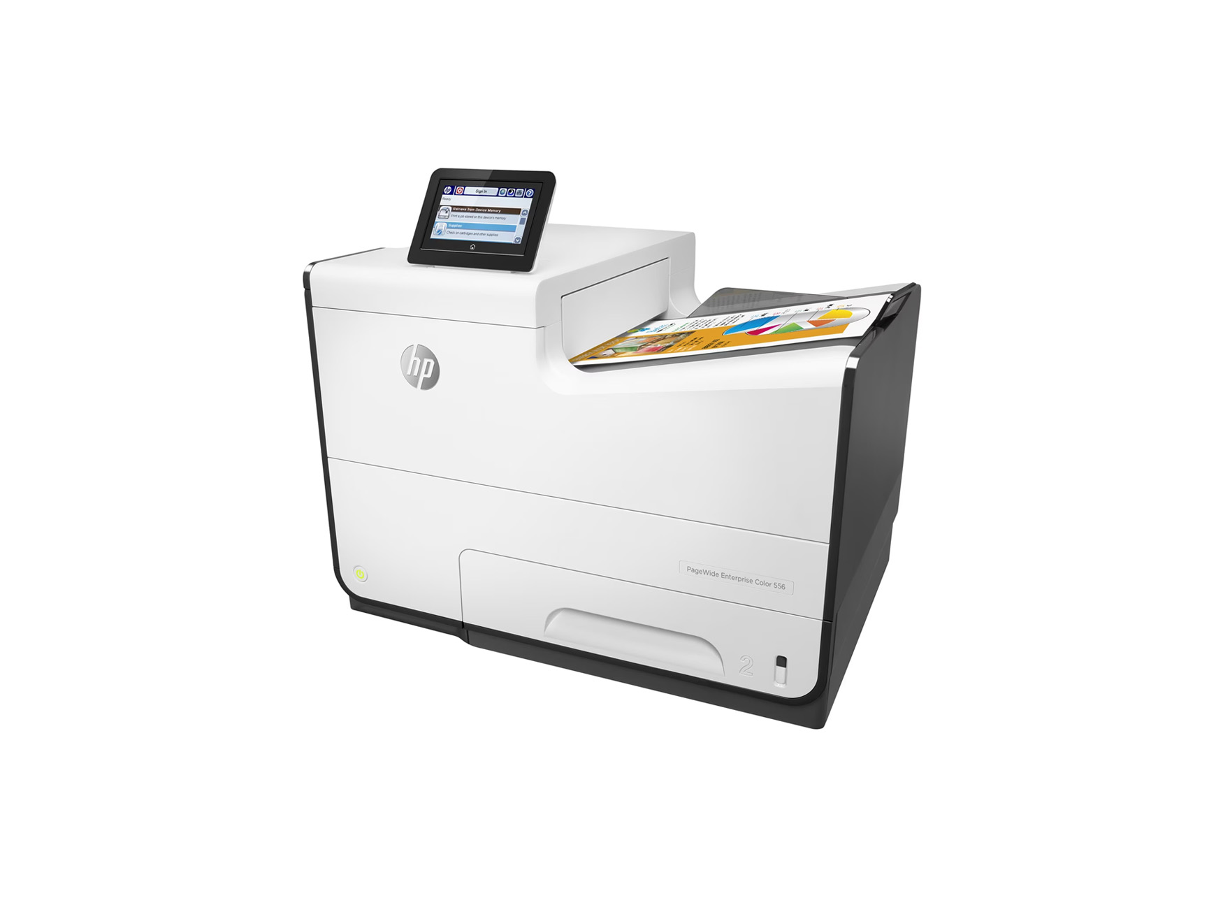 HP PageWide Enterprise 556dn (G1W46A) Imprimante laser couleur Wi-Fi Ethernet