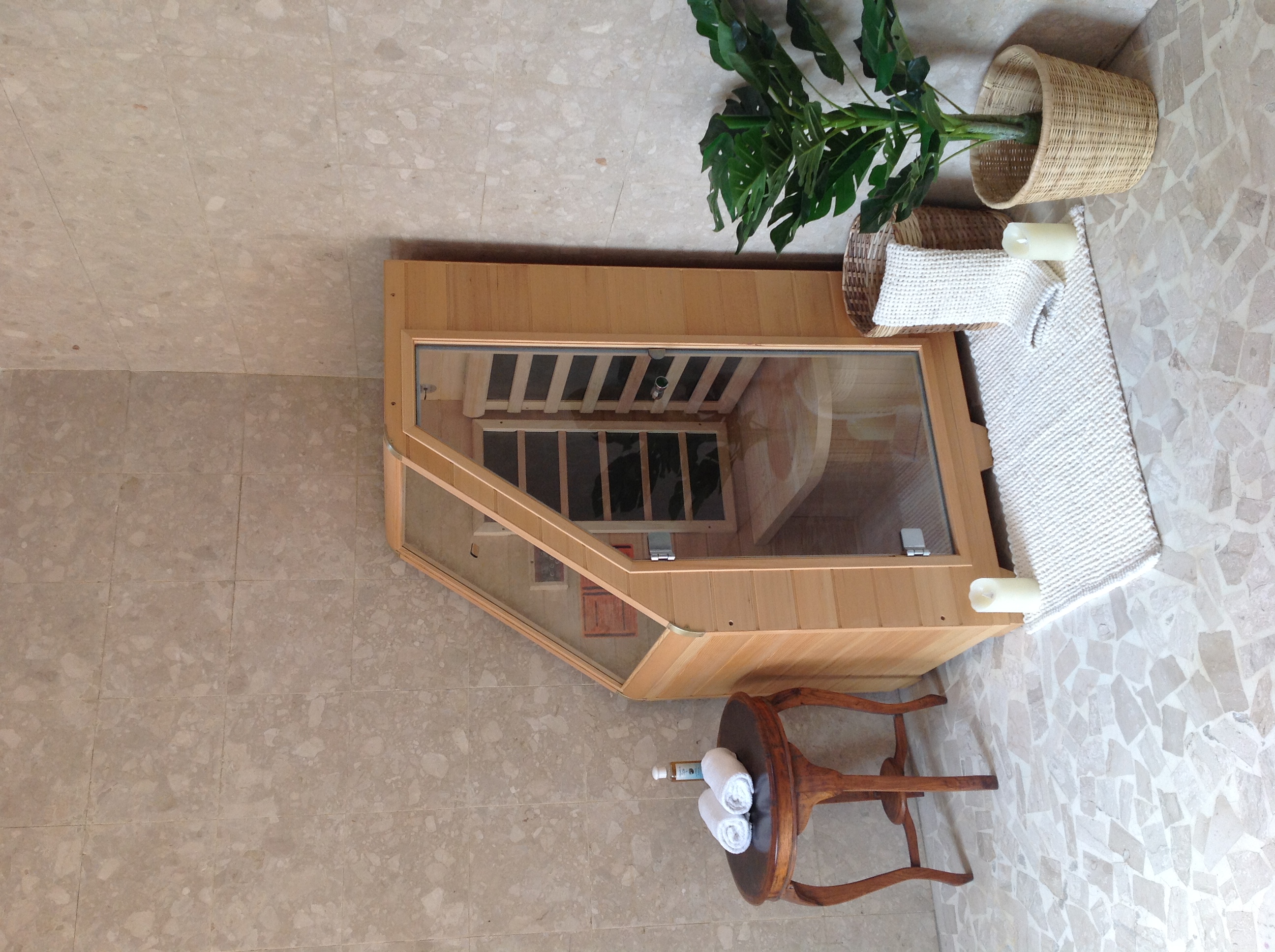 SAUNA infrarouge en bois, 1 place