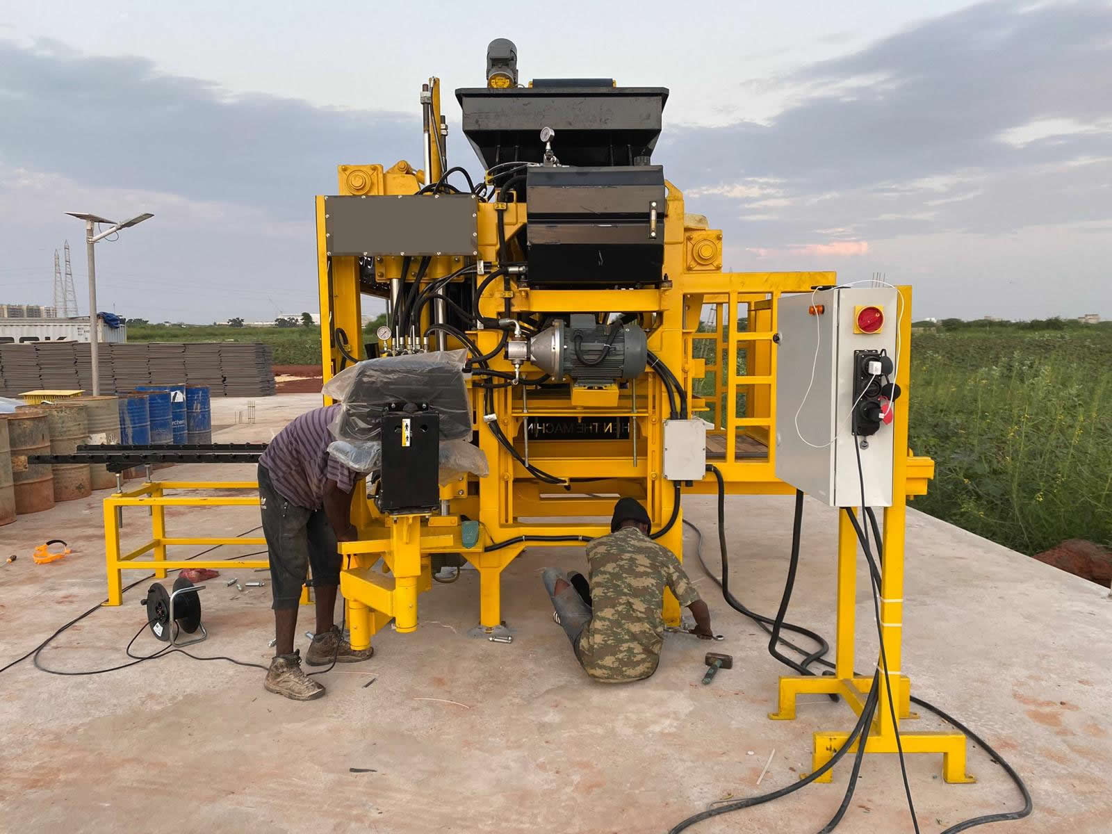 Machine de brique semi-automatique OTT 5.1 SA