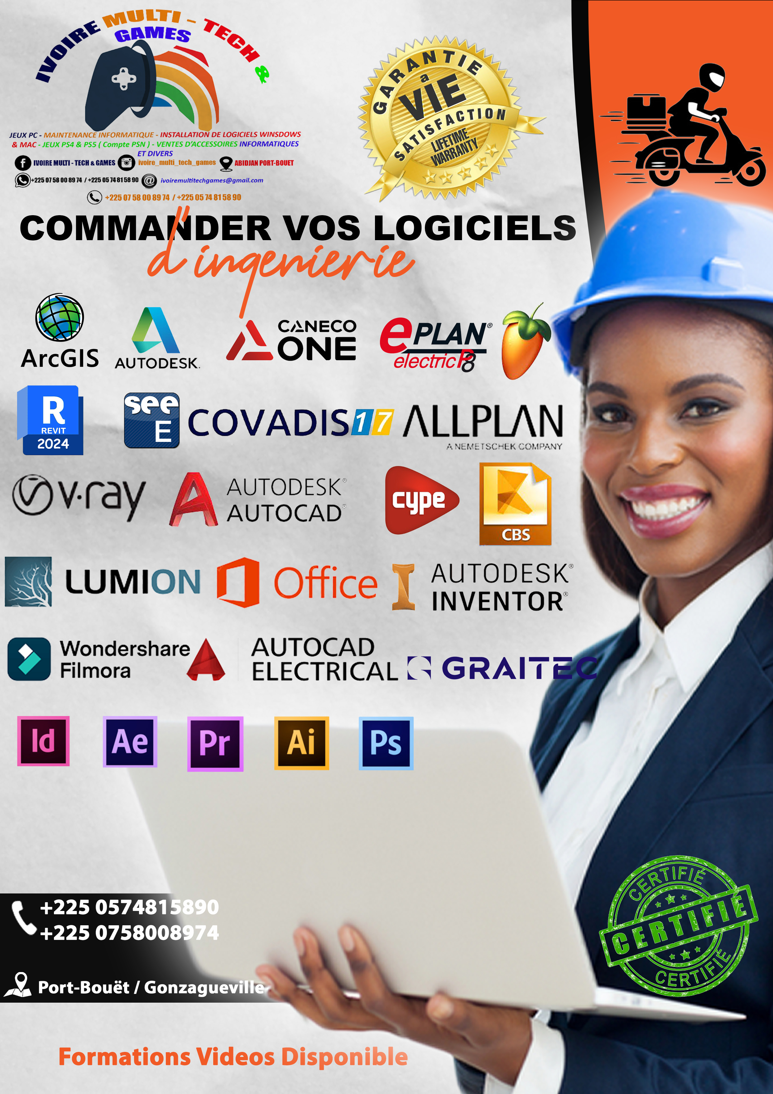 INSTALLATION DE LOGICIEL TOUS LES DOMAINES INSTALLATION DE LOGICIEL TOUS LES DOMAINES