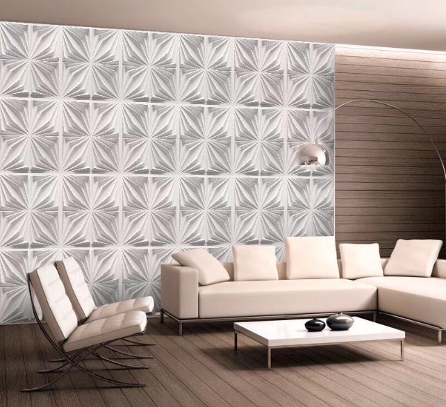 PANNEAU DE DÉCORATION PVC EN 3D