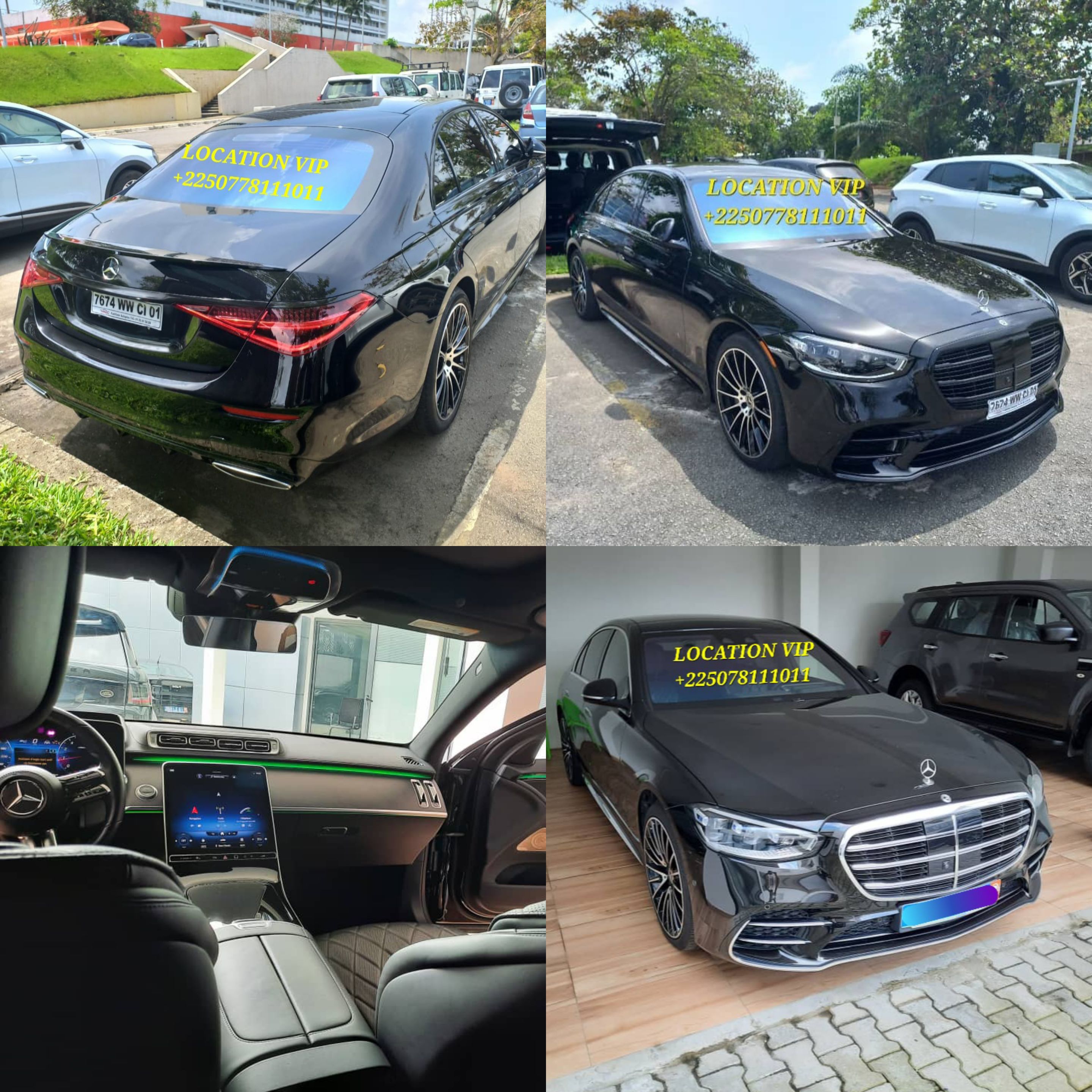 Location- Mercedes classe s Abidjan