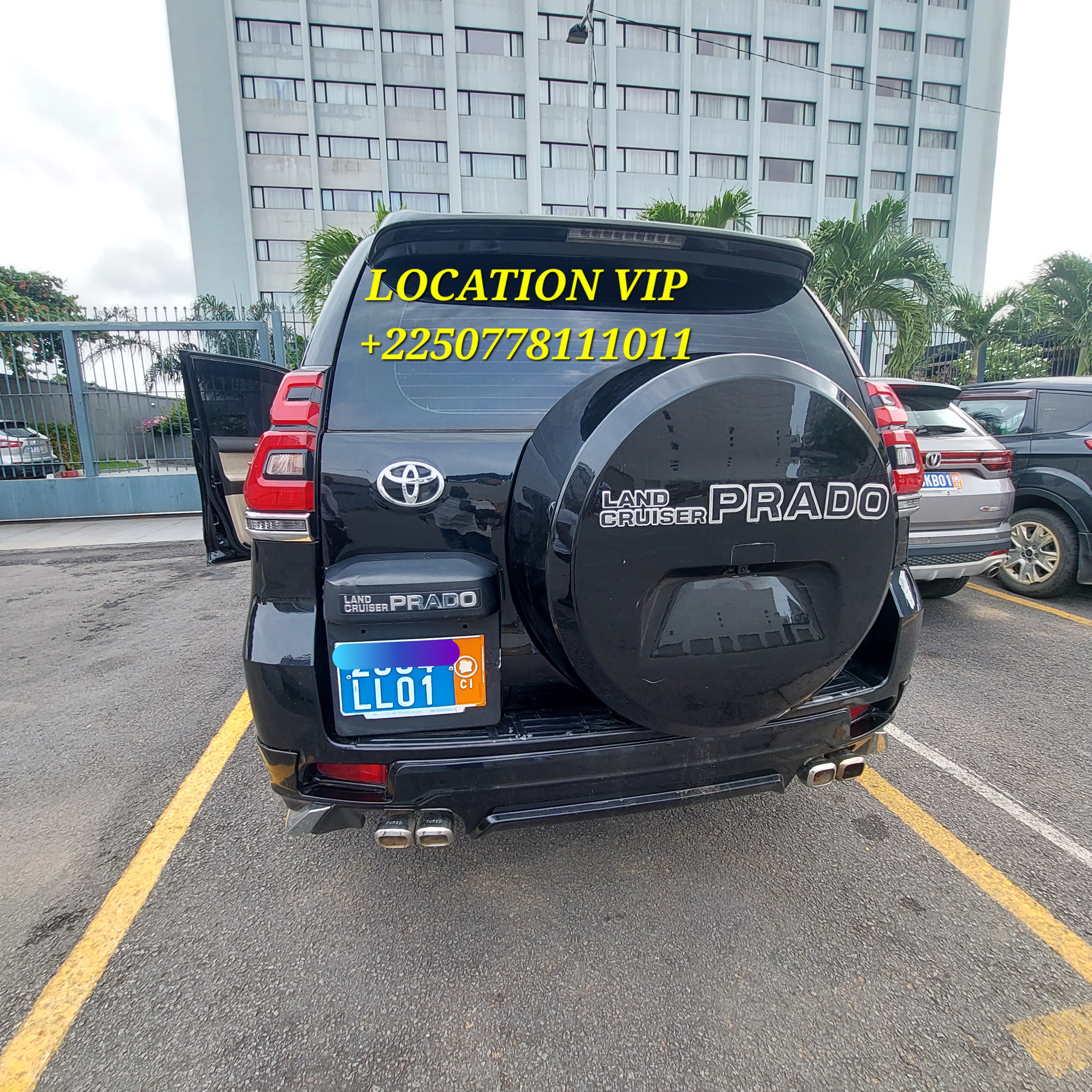 Location- Toyota Prado Abidjan